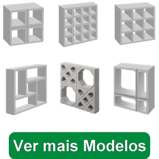 Elemento vazado de concreto