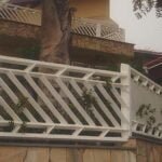 Grade de Concreto Diagonal