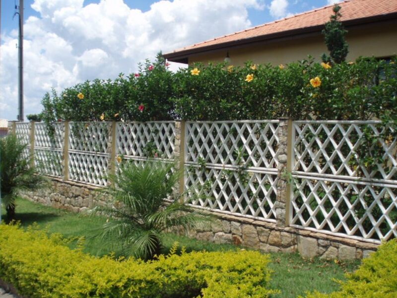 Grade de Concreto Losango Muro