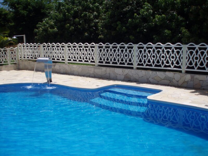 Grade de Concreto Mandala Piscina Grade de Concreto Mandala Piscina