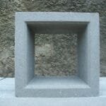 Elemento Vazado 1 furo 19x19x10cm