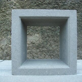 Elemento Vazado 1 furo 19x19x10cm