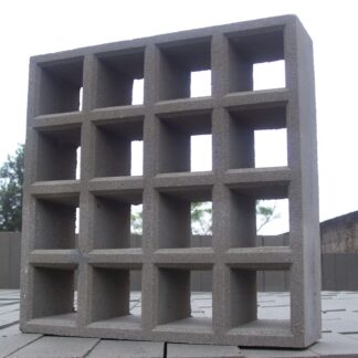 Elemento Vazado 16 furos 29x29x6cm