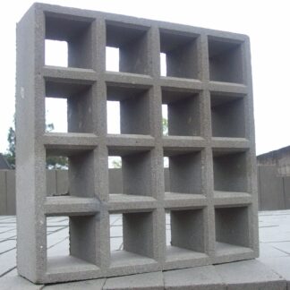 Elemento Vazado 16 furos 39x39x10cm