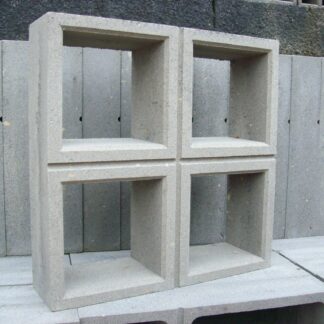 Elemento Vazado 4 furos 39x39x10cm