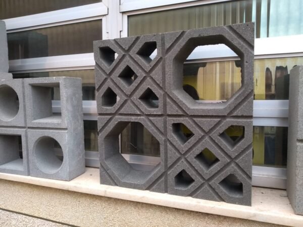 Elemento Vazado de Concreto Modelo Muxarabi 39x39x7cm