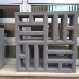 Elemento Vazado Taco Chinês 39x39x7cm