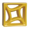 Cobogó Esmaltado modelo Estrela Amarelo Girassol Cobogó Esmaltado modelo Estrela Amarelo Girassol