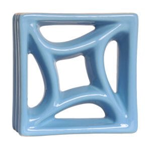 Cobogó Esmaltado modelo Estrela Azul Céu Cobogó Esmaltado modelo Estrela Azul Céu