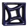 Cobogó Esmaltado modelo Estrela Azul Cobalto Cobogó Esmaltado modelo Estrela Azul Cobalto