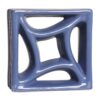 Cobogó Esmaltado modelo Estrela Azul Retrô Cobogó Esmaltado modelo Estrela Azul Retrô