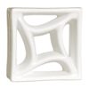 Cobogó Esmaltado modelo Estrela Branco Brilhante Cobogó Esmaltado modelo Estrela Branco Brilhante