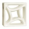 Cobogó Esmaltado modelo Estrela Branco Fosco Cobogó Esmaltado modelo Estrela Branco Fosco