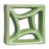 Cobogó Esmaltado modelo Estrela Verde Fortuna Cobogó Esmaltado modelo Estrela Verde Fortuna