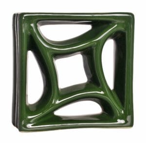Cobogó Esmaltado modelo Estrela Verde Hortelã Cobogó Esmaltado modelo Estrela Verde Hortelã