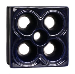 Cobogó Esmaltado modelo Flor Azul Cobalto Cobogó Esmaltado modelo Flor Azul Cobalto