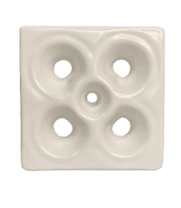 Cobogó Esmaltado modelo Flor Branco Fosco Cobogó Esmaltado modelo Flor Branco Fosco