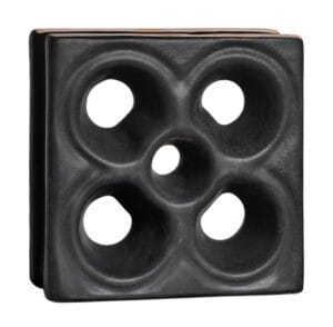 Cobogó Esmaltado modelo Flor Preto Fosco Cobogó Esmaltado modelo Flor Preto Fosco