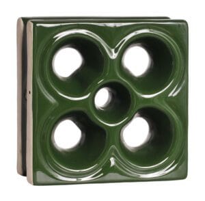 Cobogó Esmaltado modelo Flor Verde Hortelã