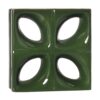 Cobogó Esmaltado Modelo Folha Verde Hortelã Cobogó Esmaltado Modelo Folha Verde Hortelã