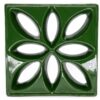 Cobogó Esmaltado modelo Lótus Verde Hortelã