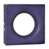 Cobogó Esmaltado modelo Lua Azul Cobalto Fosco Cobogó Esmaltado modelo Lua Azul Cobalto Fosco