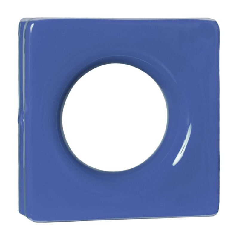Cobogó Esmaltado modelo Lua Azul Retrô Cobogó Esmaltado modelo Lua Azul Retrô
