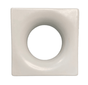 Cobogó Esmaltado modelo Lua Branco Fosco Cobogó Esmaltado modelo Lua Branco Fosco