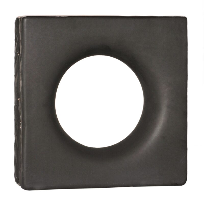 Cobogó Esmaltado modelo Lua Preto Fosco Cobogó Esmaltado modelo Lua Preto Fosco