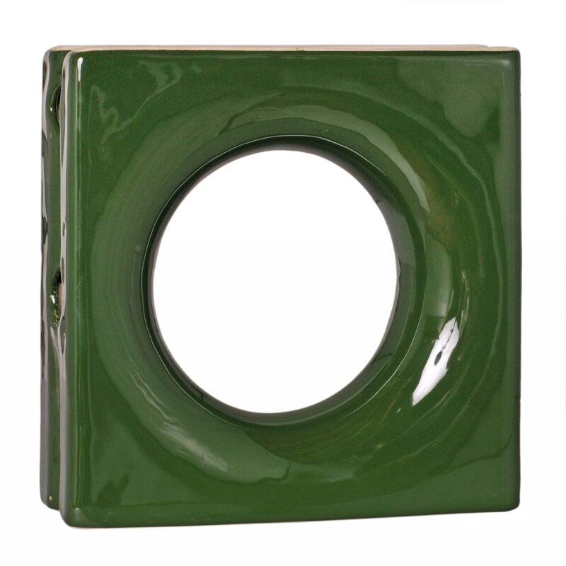 Cobogó Esmaltado modelo Lua Verde Hortelã Cobogó Esmaltado modelo Lua Verde Hortelã
