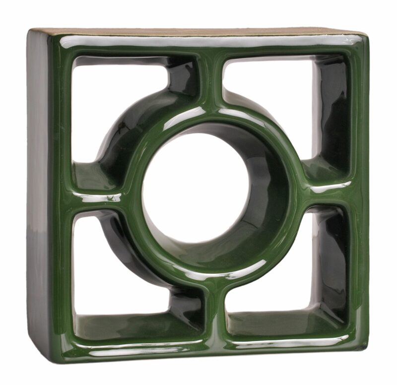 Cobogó Esmaltado modelo Redondo Verde Hortelã Cobogó Esmaltado modelo Redondo Verde Hortelã
