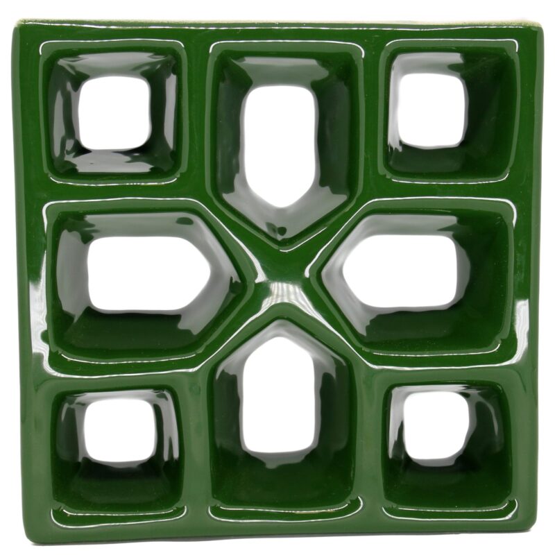 Cobogó Esmaltado modelo Xis Verde Hortelã Cobogó Esmaltado modelo Xis Verde Hortelã