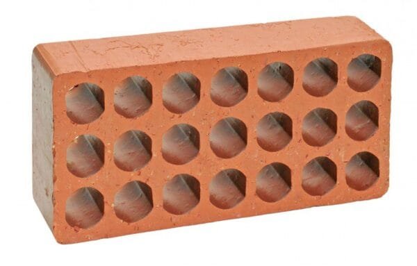 Tijolo Laminado 21 furos em Cerâmica Natural